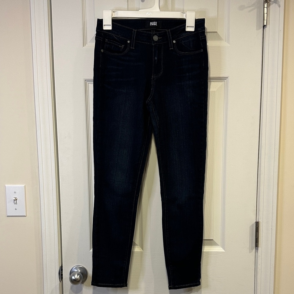 PAIGE Women's Dark Skinny Jeans